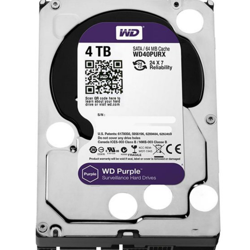 WD PURPLE 4TB GÜVENLİK DİSKİ